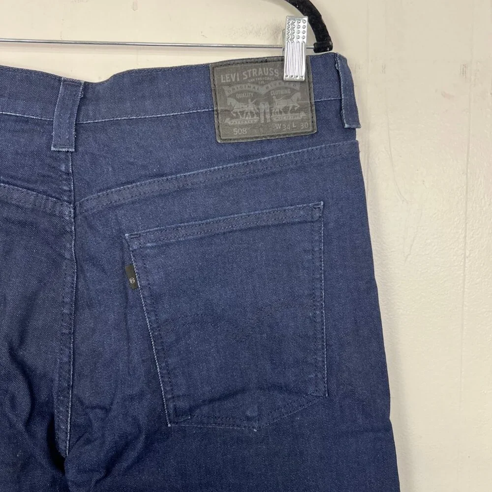 Levi’s‎ 508 Regular Taper Jeans Dark Wash Men's Size 34x30